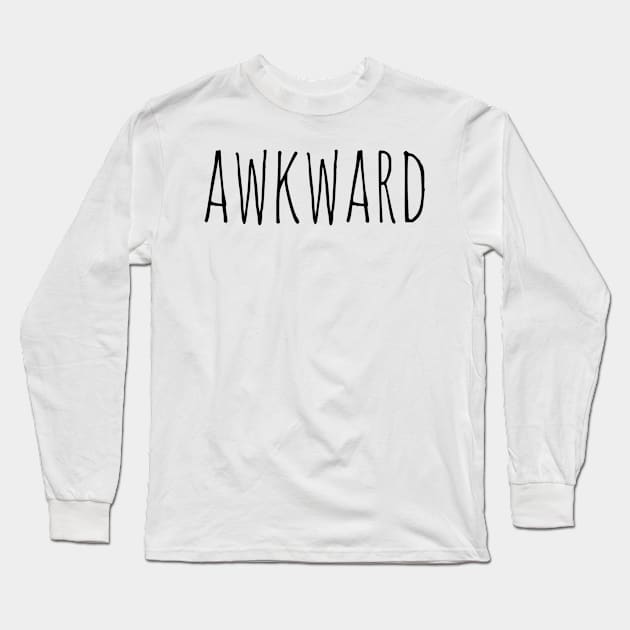 Awkward Long Sleeve T-Shirt by wanungara